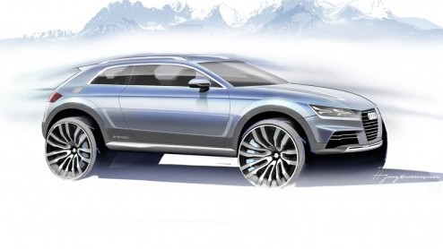 Eerder deze week bevestigde Audi de komst van een Q1. Nu komt de fabrikant met het bericht naar buiten dat ze op de autotentoonstelling van Detroit in januari een crossover-concept tonen.
