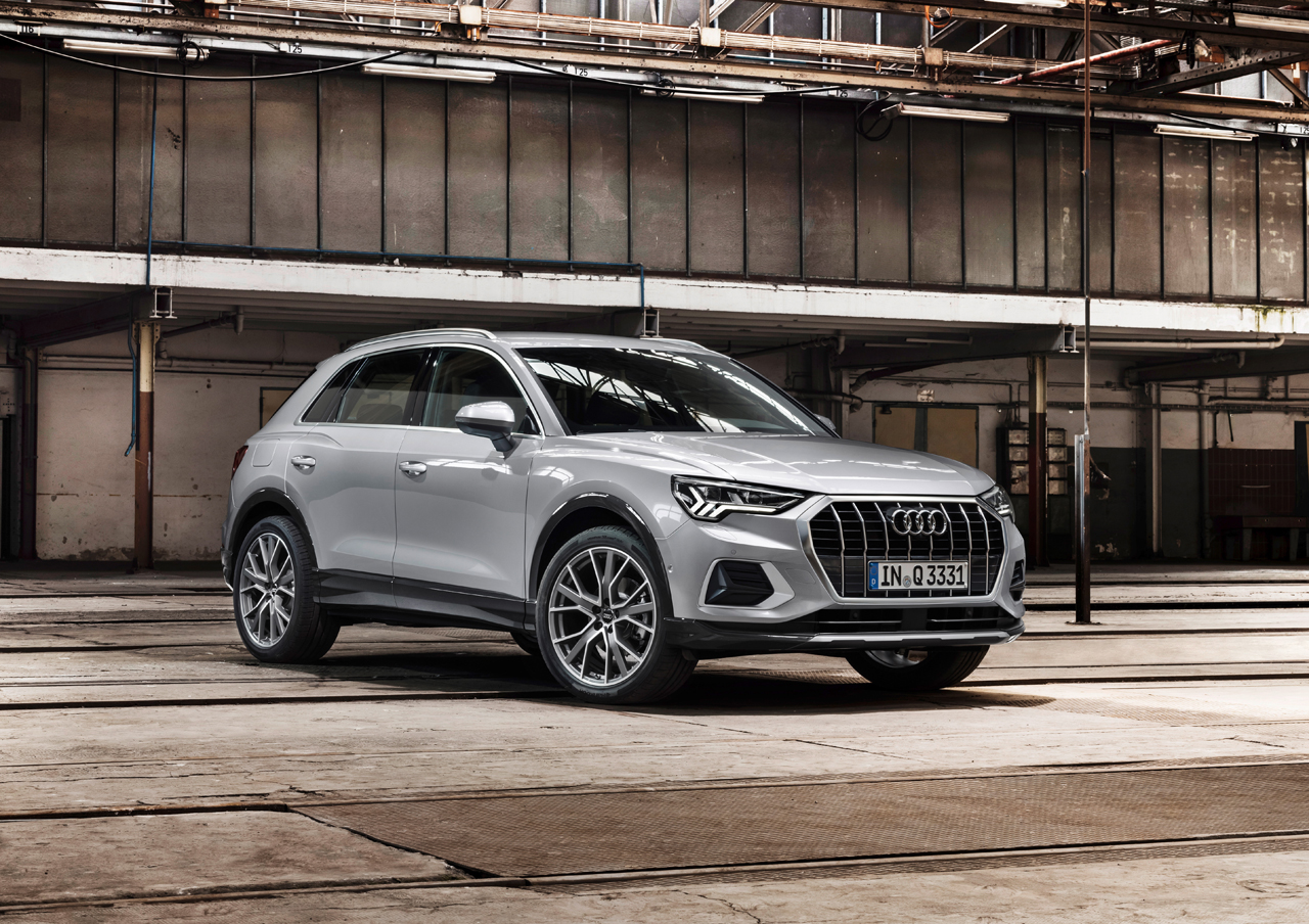 De tweede generatie Audi Q3 is een stuk groter dan zijn voorganger.