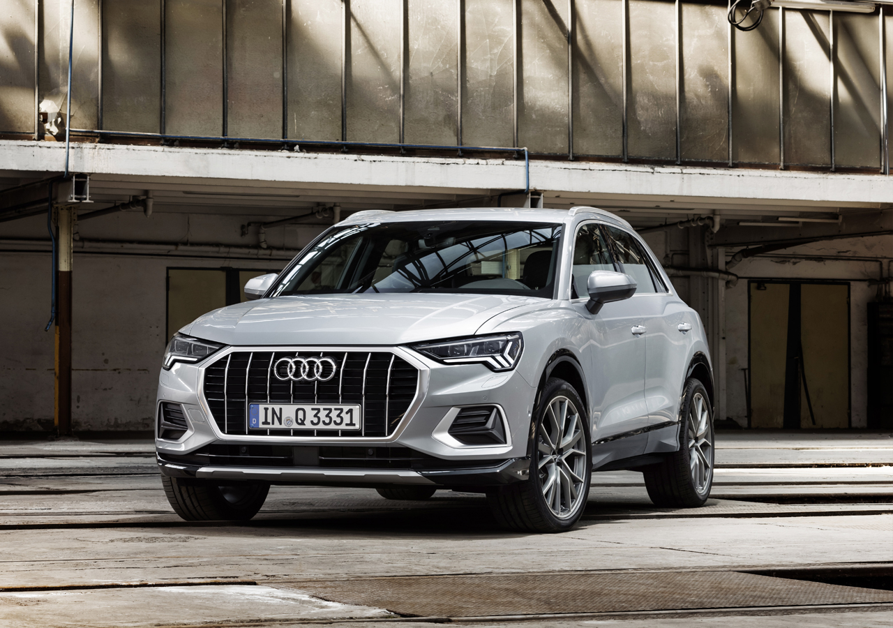 De tweede generatie Audi Q3 is een stuk groter dan zijn voorganger.