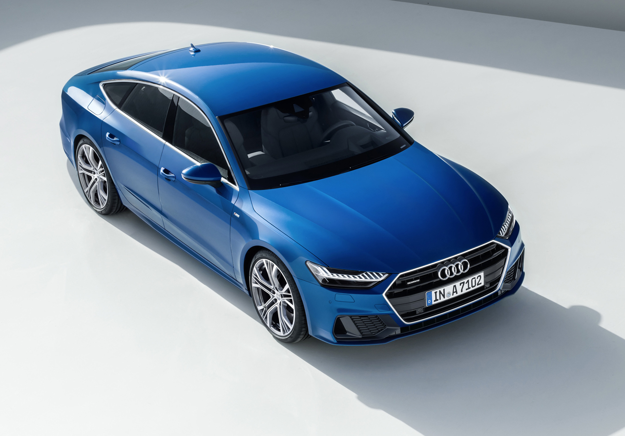 Audi heeft de eerste informatie vrijgegeven van de nieuwe A7 die wordt voorzien van kunstmatige intelligentie, quattro en een 7-traps S-Tronic automaat.