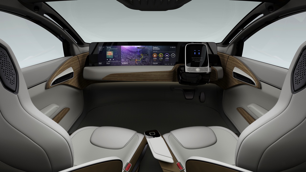 Nissan werkt naar de introductie van de zelfrijdende auto in 2020 met de Nissan IDS Concept op de Tokyo Motor Show 2015.