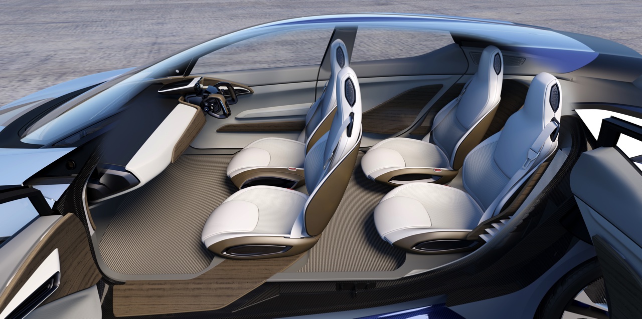 Nissan werkt naar de introductie van de zelfrijdende auto in 2020 met de Nissan IDS Concept op de Tokyo Motor Show 2015.