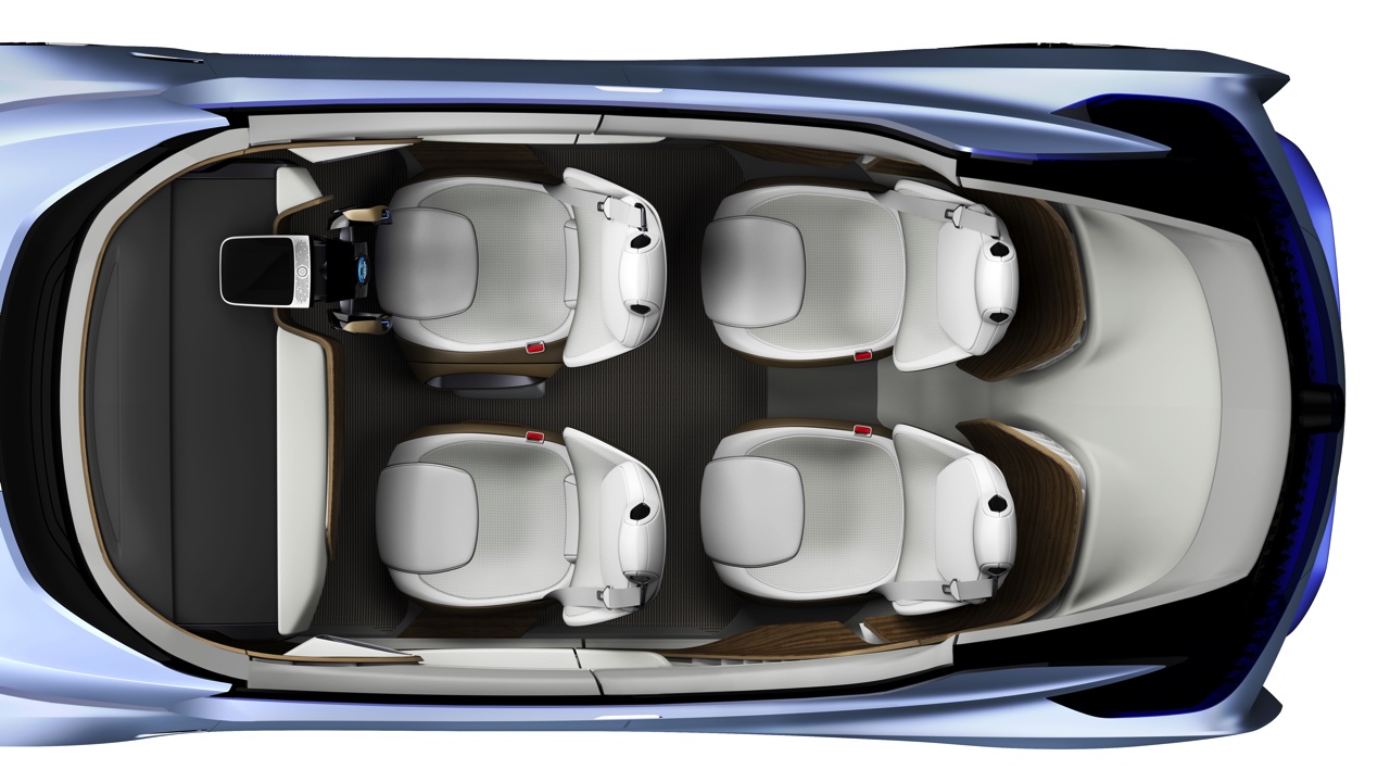 Nissan werkt naar de introductie van de zelfrijdende auto in 2020 met de Nissan IDS Concept op de Tokyo Motor Show 2015.