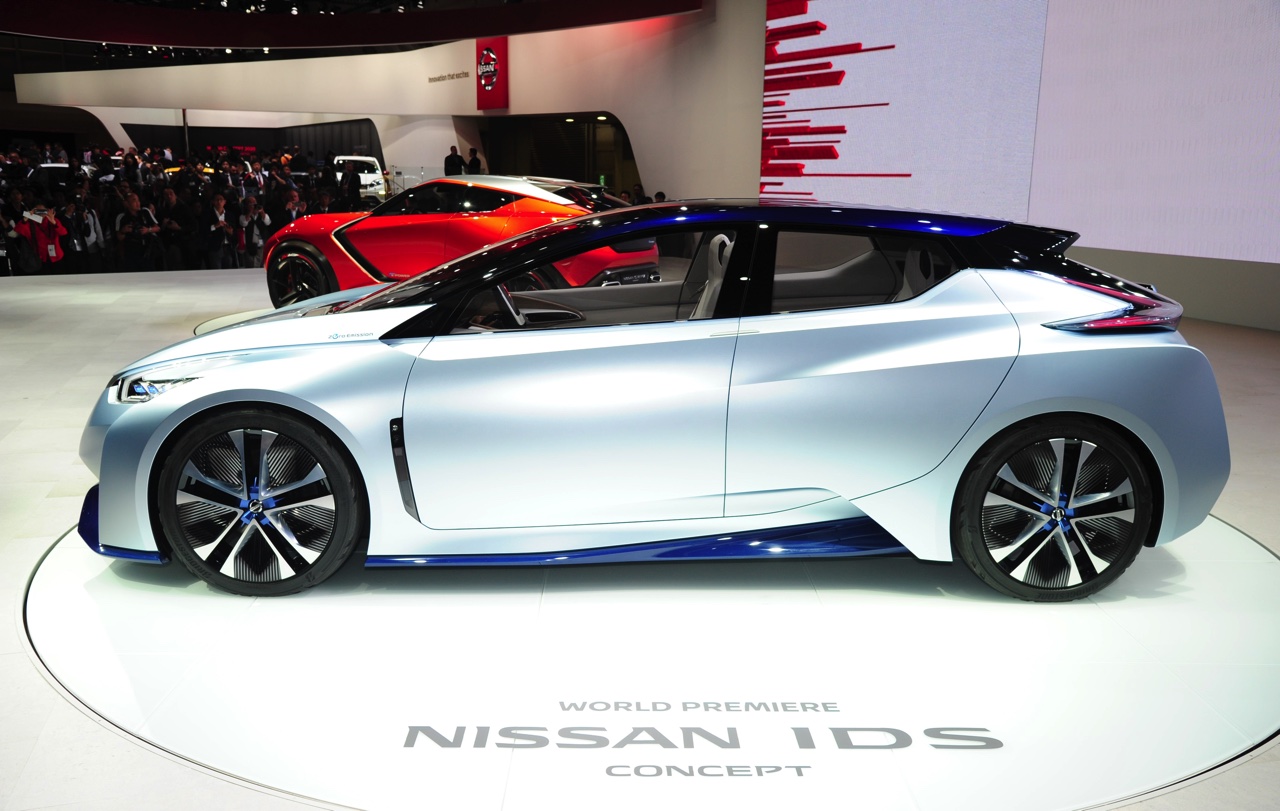 Nissan werkt naar de introductie van de zelfrijdende auto in 2020 met de Nissan IDS Concept op de Tokyo Motor Show 2015.