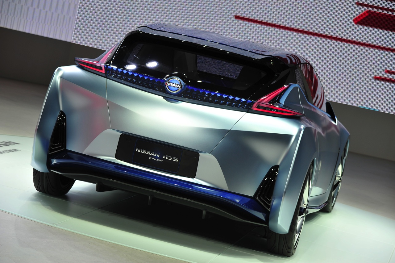 Nissan werkt naar de introductie van de zelfrijdende auto in 2020 met de Nissan IDS Concept op de Tokyo Motor Show 2015.