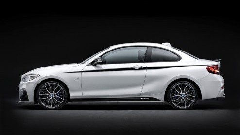 BMW M Performance Parts voor BMW 2 Serie pakken carrosserie, ophanging, interieur en aandrijflijn aan.