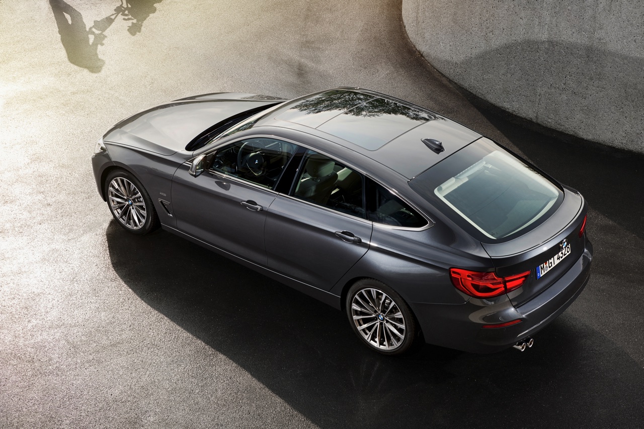 Geen facelift maar update in 2016 voor BMW 3 Serie Gran Turismo met nieuwe motoren, nieuwe BMW Professional navigatie en standaard LED-verlichting.