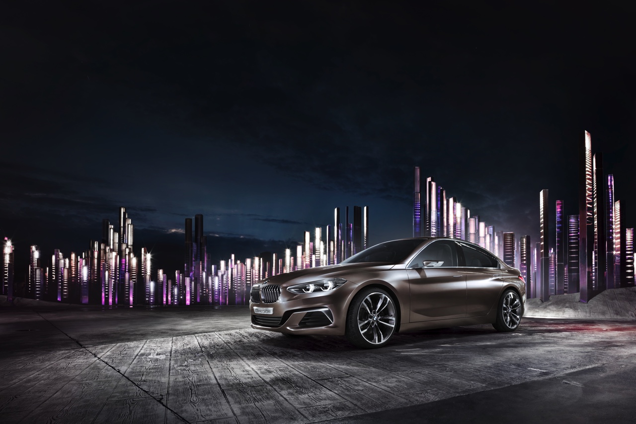 BMW proeft aan compacte sedan in China met BNMW Concept Compact Sedan.