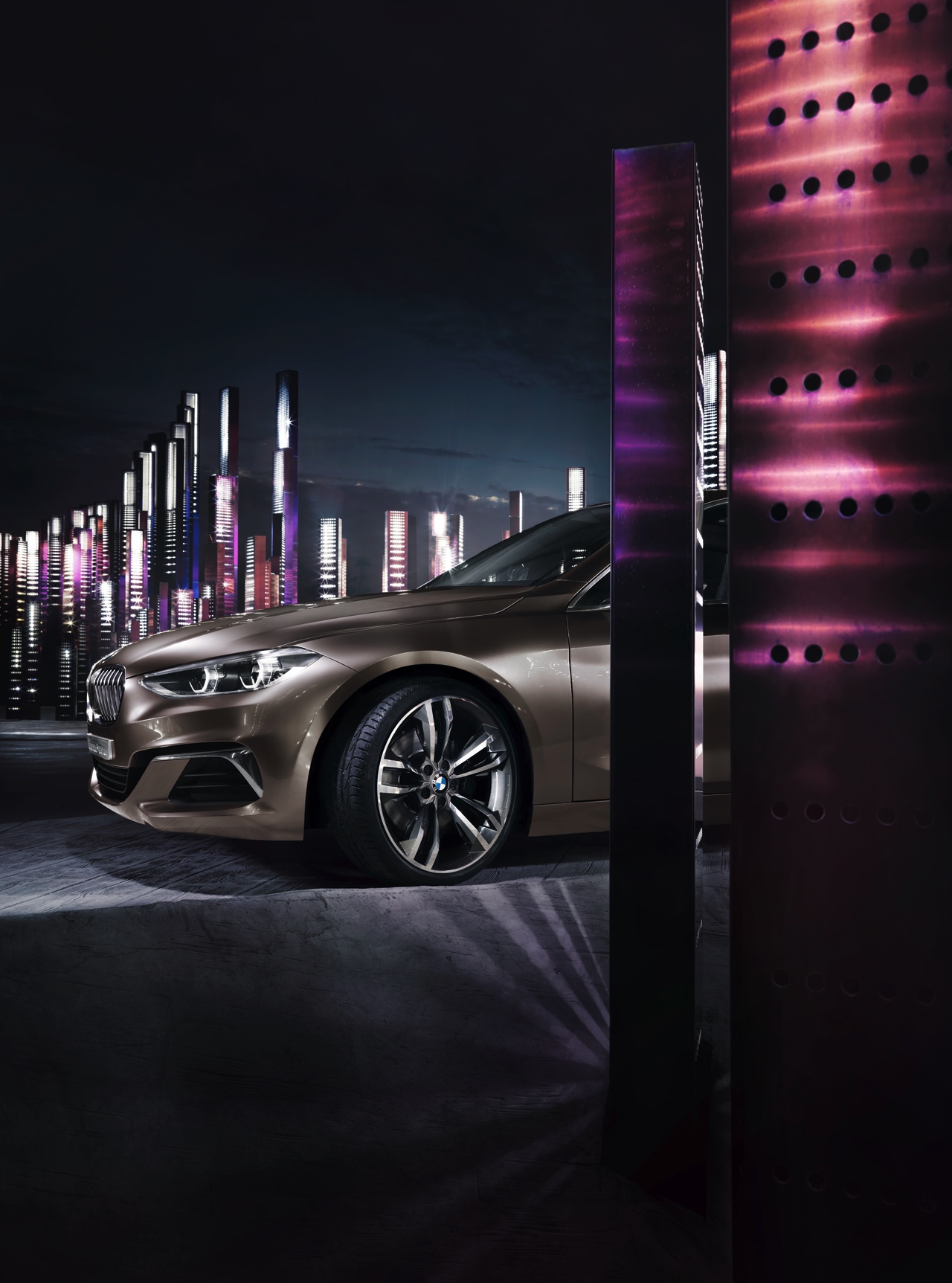 BMW proeft aan compacte sedan in China met BNMW Concept Compact Sedan.