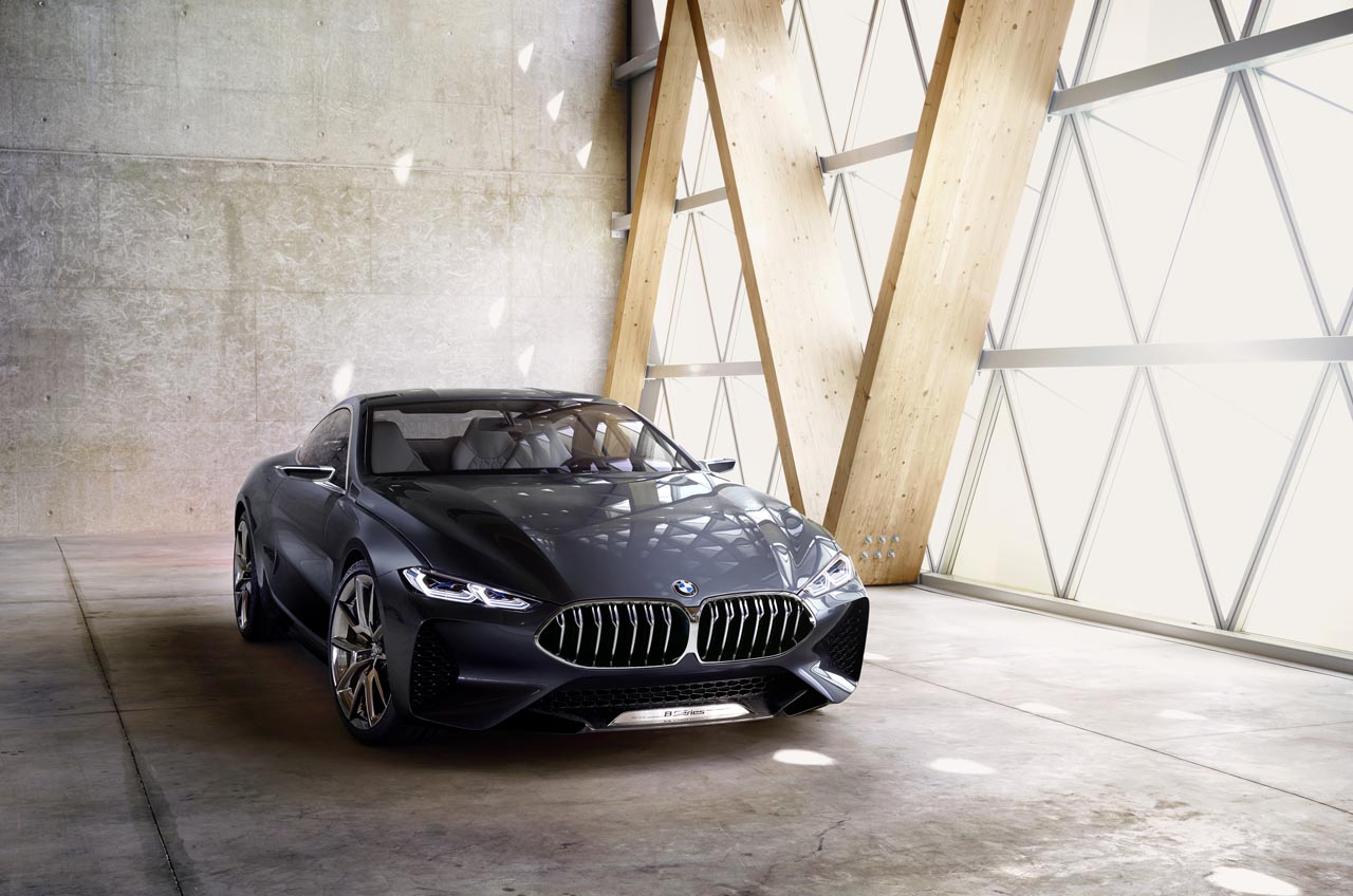 BMW heeft op Villa d'Este de prachtige conceptversie van de nieuwe 8 Serie onthuld.