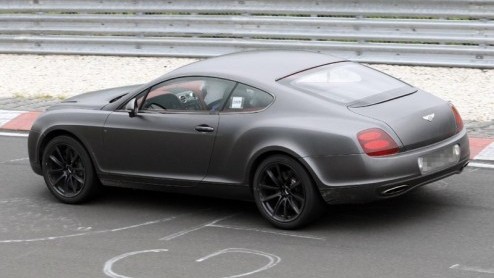 Een Bentley op 'de Ring', wat moet dat voorstellen? De neus spreekt boekdelen, dit is de Continental Supersports! Bij het presenteren van een concept op de Autosalon van Geneve dit jaar blijft het dus