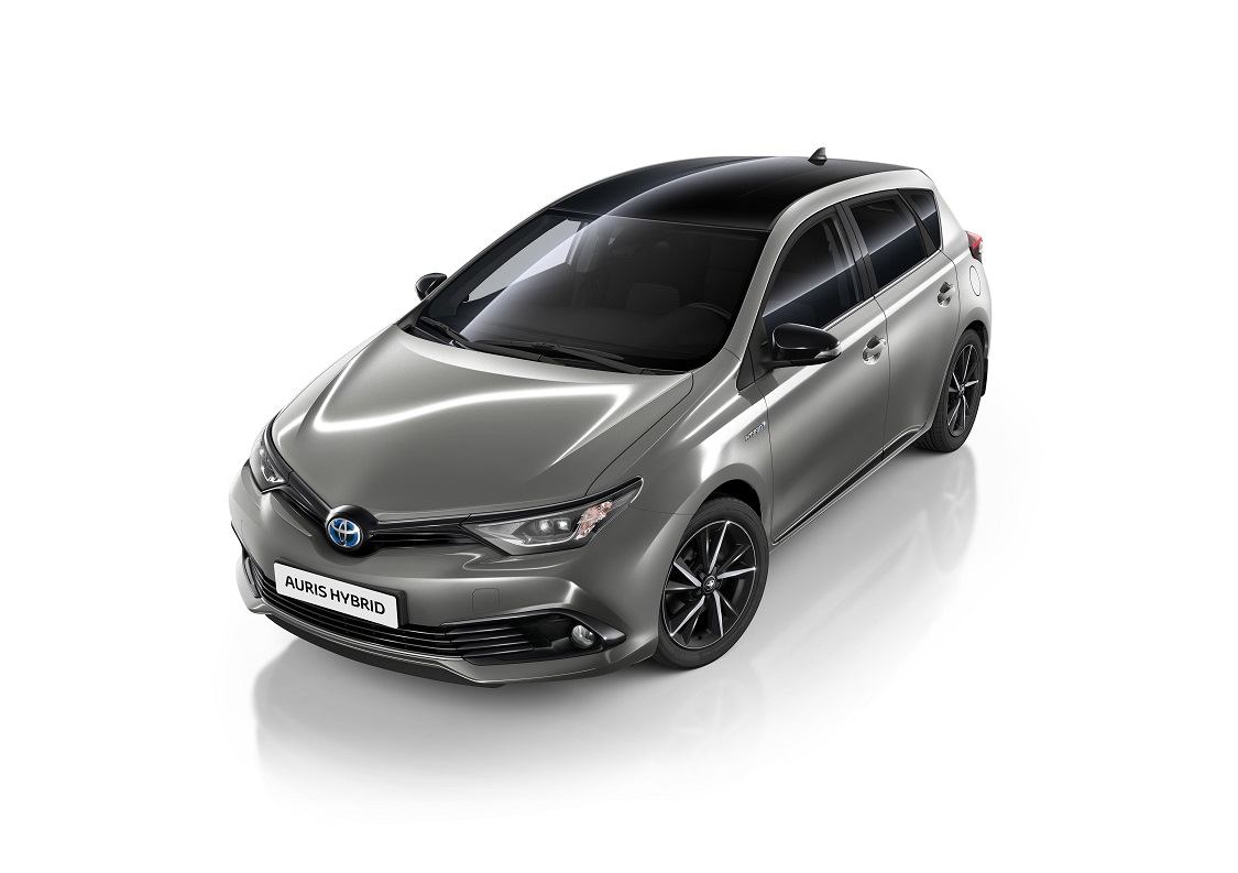 Toyota levert de Auris nu ook als Black Edition. Toch is zwart n van de carrosseriekleuren die niet leverbaar zijn voor de speciale uitvoering.