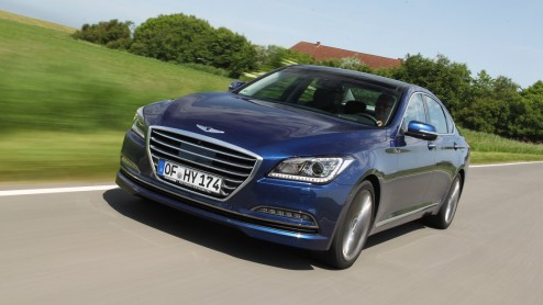 Rij-indruk Hyundai Genesis sedan, de luxe limousine met 3.8 V6 en alle gadgets.
