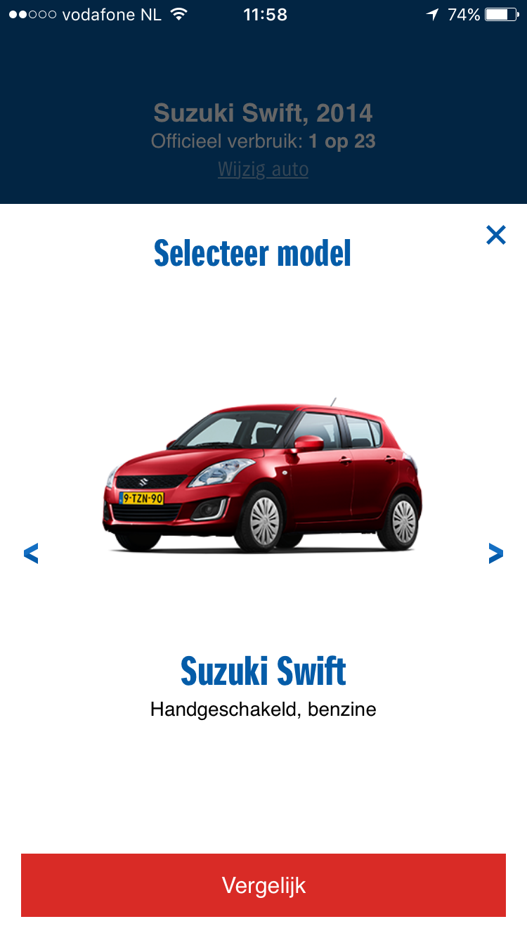 AutoVandaag rijdt met de Suzuki Swift om het werkelijke verbruik van de auto te vergelijken met andere Suzuki-rijders via de gratis Verbruiks-app.