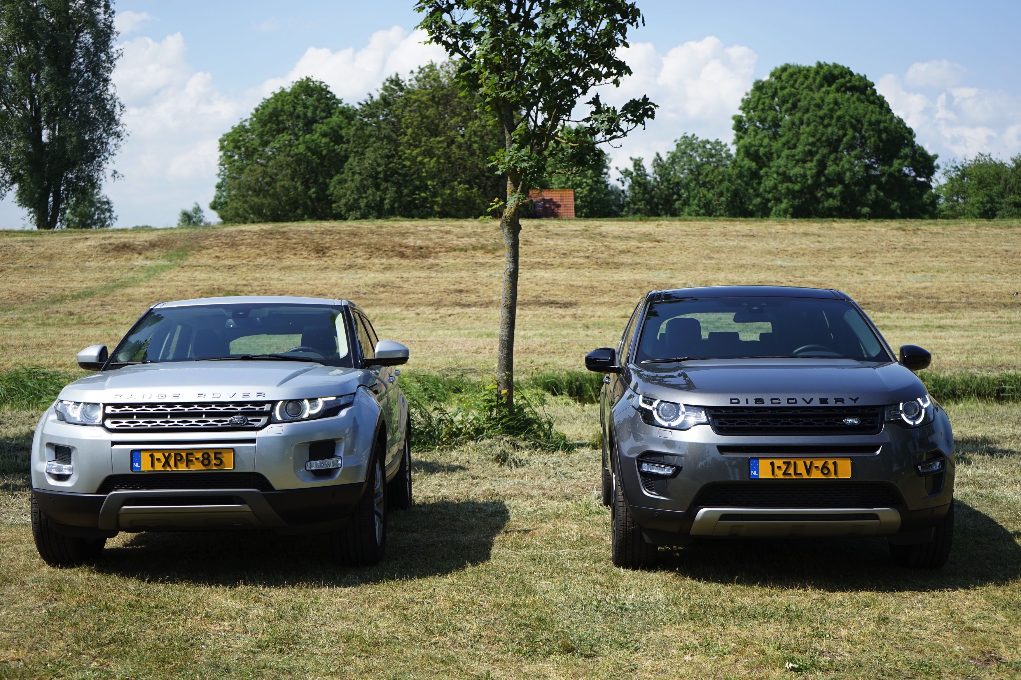 Getekend door dezelfde man, aangedreven door dezelfde motoren en gebouwd op hetzelfde platform. De Land Rover Discovery Sport en de Range Rover Evoque zijn ook nog eens vergelijkbaar geprijsd.