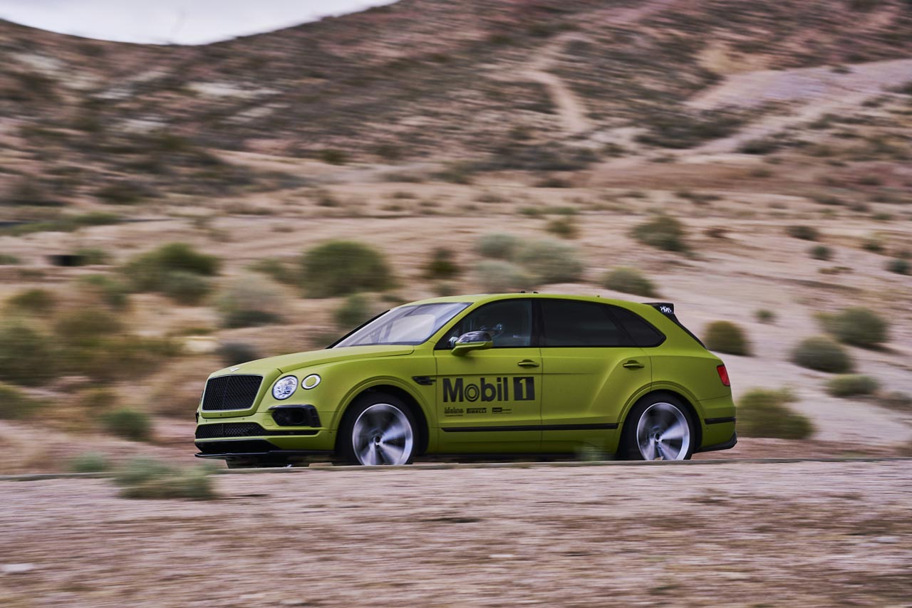 Bentley heeft een Bentayga klaar gestoomd voor de Pikes Peak beklimming