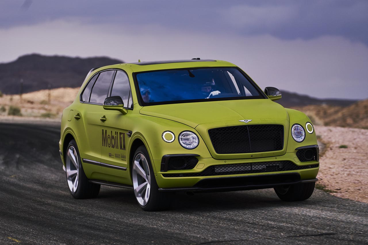 Bentley heeft een Bentayga klaar gestoomd voor de Pikes Peak beklimming