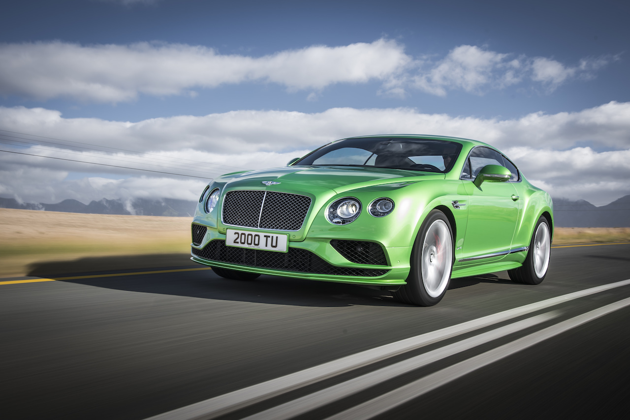Update voor Bentley Continental GT en Flying Spur op Shanghai 2015.