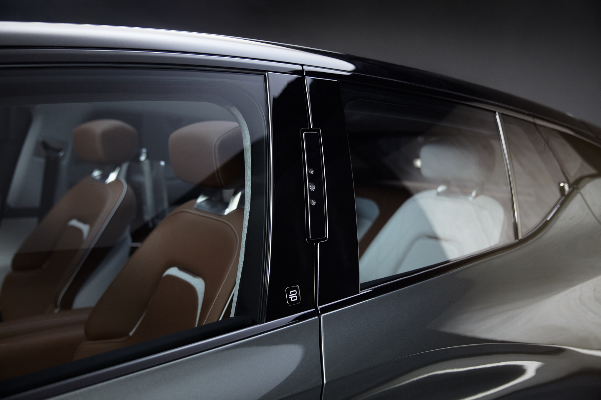 Het Chinese Byron onthult zijn concept van een elektrische SUV op de CES in Las Vegas.