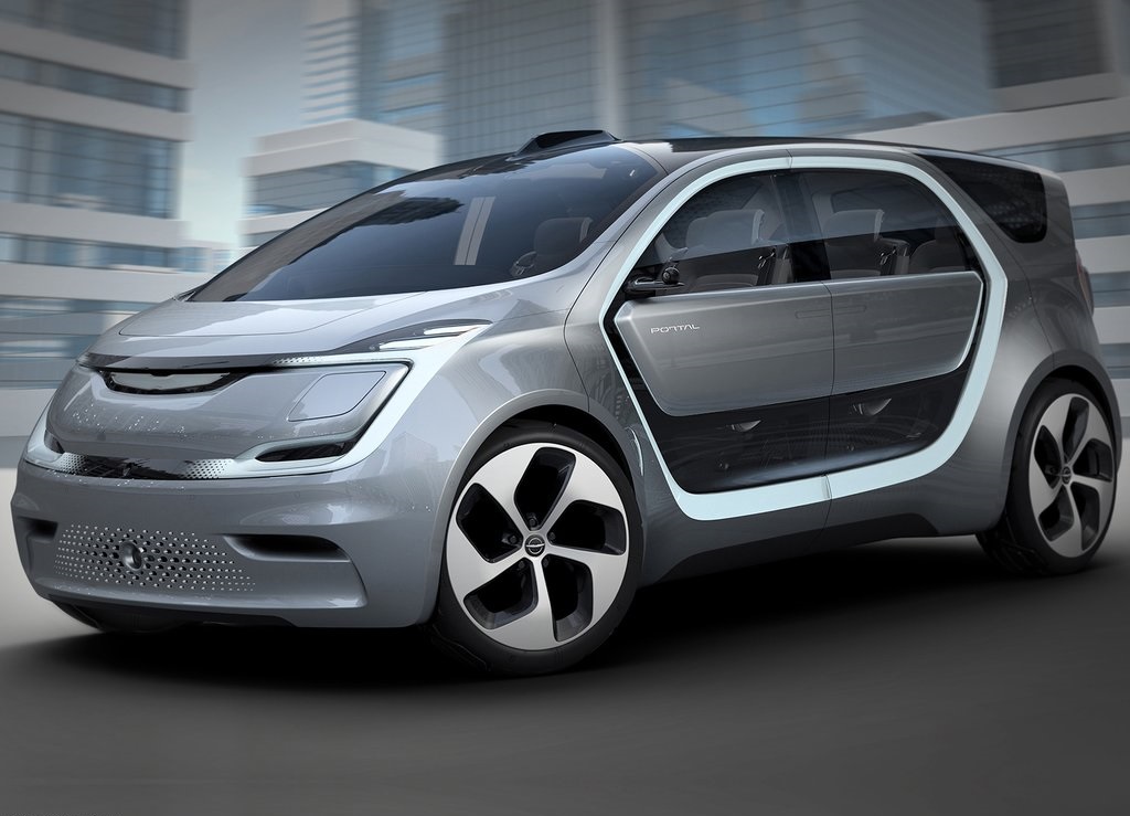 Chrysler heeft het doek getrokken van de Portal Concept, een volledig elektrische en op millenials gerichte MPV met autonome rijtechnologie.