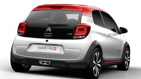 Citron brengt volgende week volgens eigen zeggen een ode aan Zwitserland met deze C1 Swiss & Me. Het studiemodel oogt lekker sportief en is uiteraard gebaseerd op de hagelnieuwe C1.