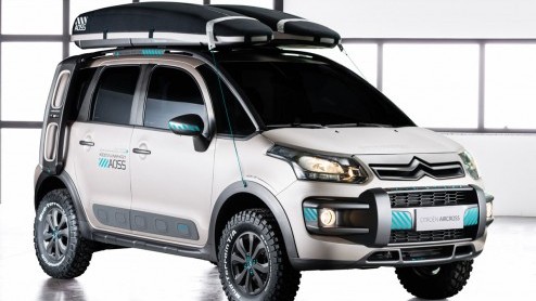 Het regent conceptstudies in Sao Paulo. Ook Citron is van de partij en presenteert op de Auto Show deze Lunar Concept op basis van de C3 Aircross.