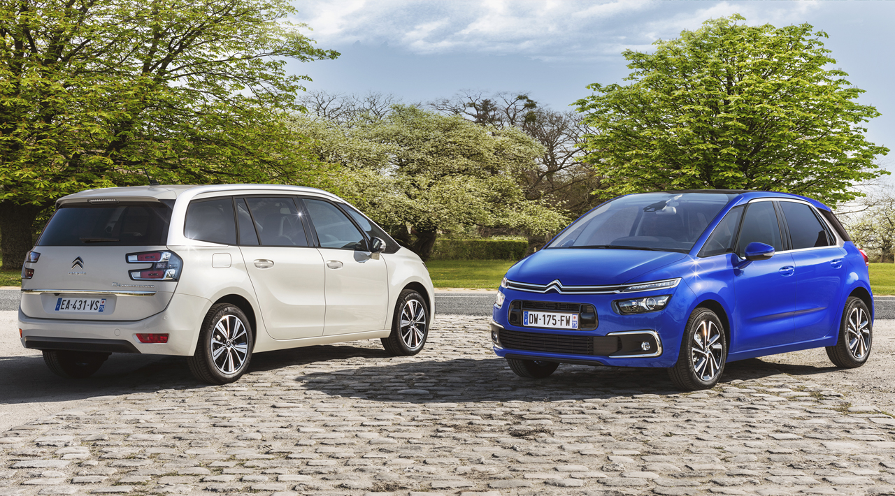 Citron geeft de C4 Picasso de nieuwe toevoeging Spacetourer en lanceert een 160 pk diesel met 8-traps automaat.