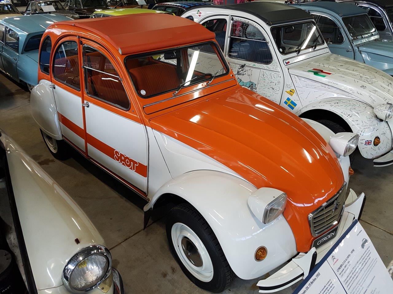 Citron toont het Conservatoire 350 historische modellen, de helft van de totale collectie.