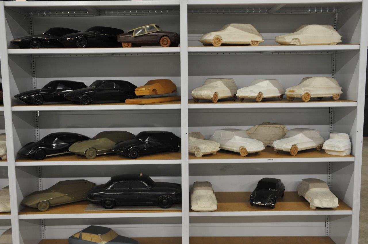 Citron toont het Conservatoire 350 historische modellen, de helft van de totale collectie.