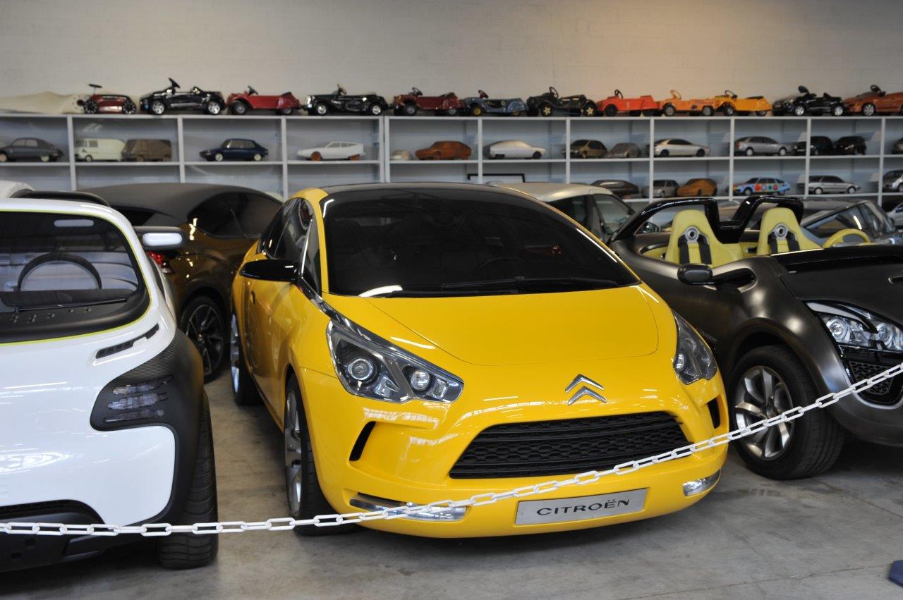 Citron toont het Conservatoire 350 historische modellen, de helft van de totale collectie.