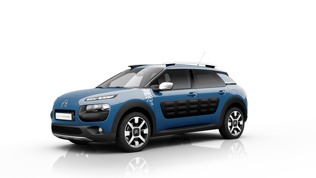 Citron brengt de C4 Cactus crossover op smaak met de C4 Cactus W en C4 Cactus Rip Curl uitvoering op de Autosalon van Geneve 2016.