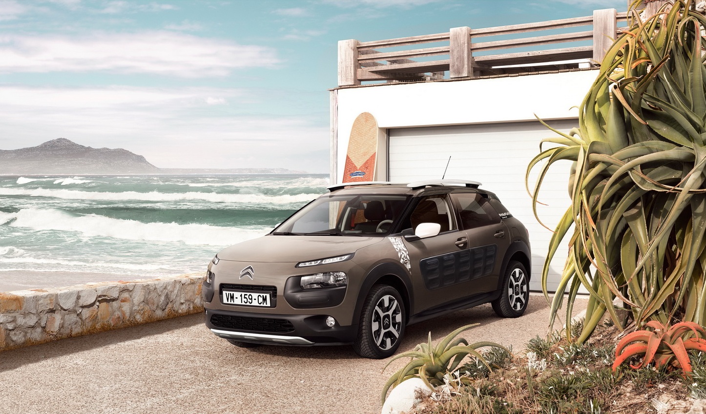 Citron brengt de C4 Cactus crossover op smaak met de C4 Cactus W en C4 Cactus Rip Curl uitvoering op de Autosalon van Geneve 2016.