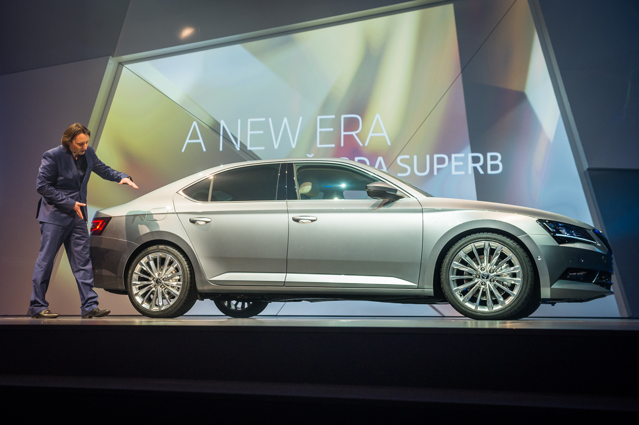 Skoda presenteert vandaag in Praag de compleet nieuwe Superb. Dit is hem!