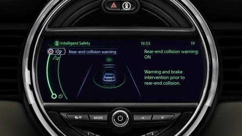 Vele nieuwe assistentiesystemen voor nieuwe MINI.