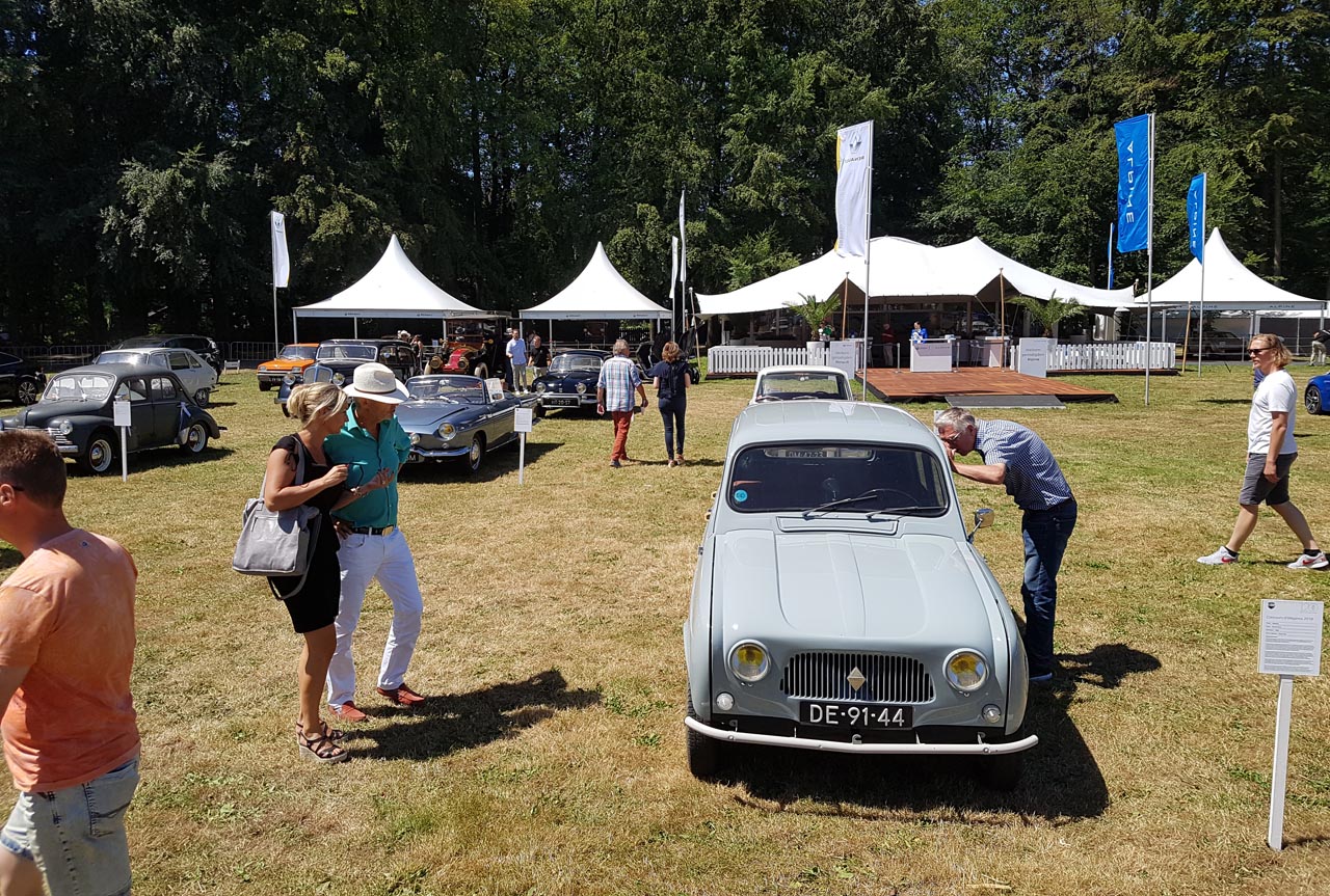 Het afgelopen weekend was het concours d'lgance op het Paleis het Loo weer 'the place to be' voor de oldtimerliefhebber.