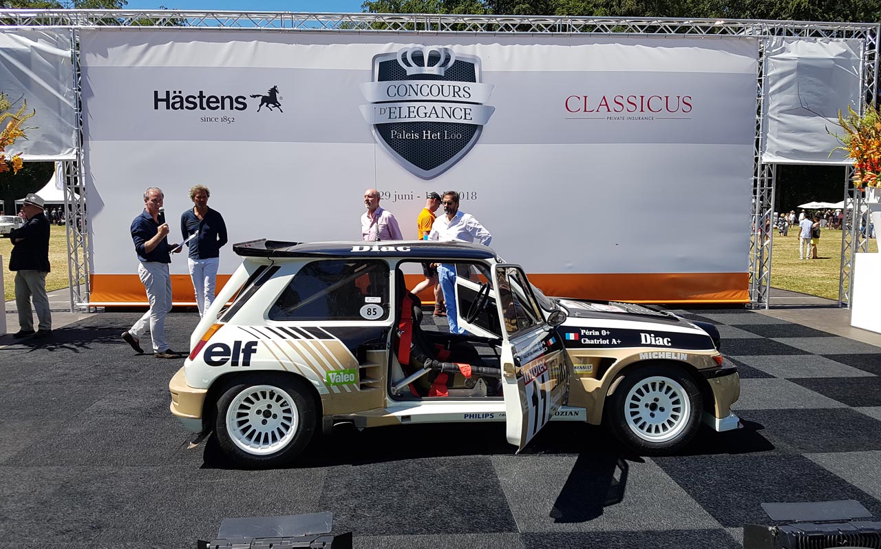 Het afgelopen weekend was het concours d'lgance op het Paleis het Loo weer 'the place to be' voor de oldtimerliefhebber.