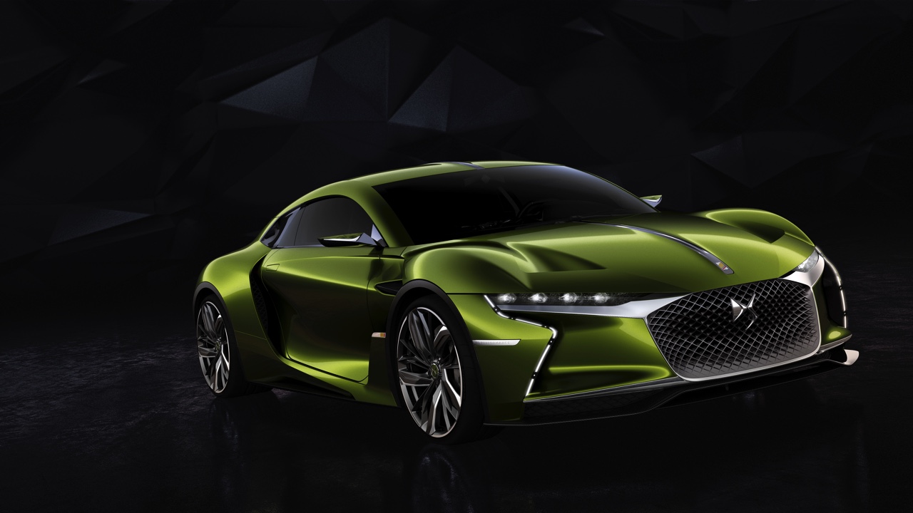 DS gaat met de DS E-Tense op de elektrische en sportieve toer tijdens de Autosalon van Geneve 2016.
