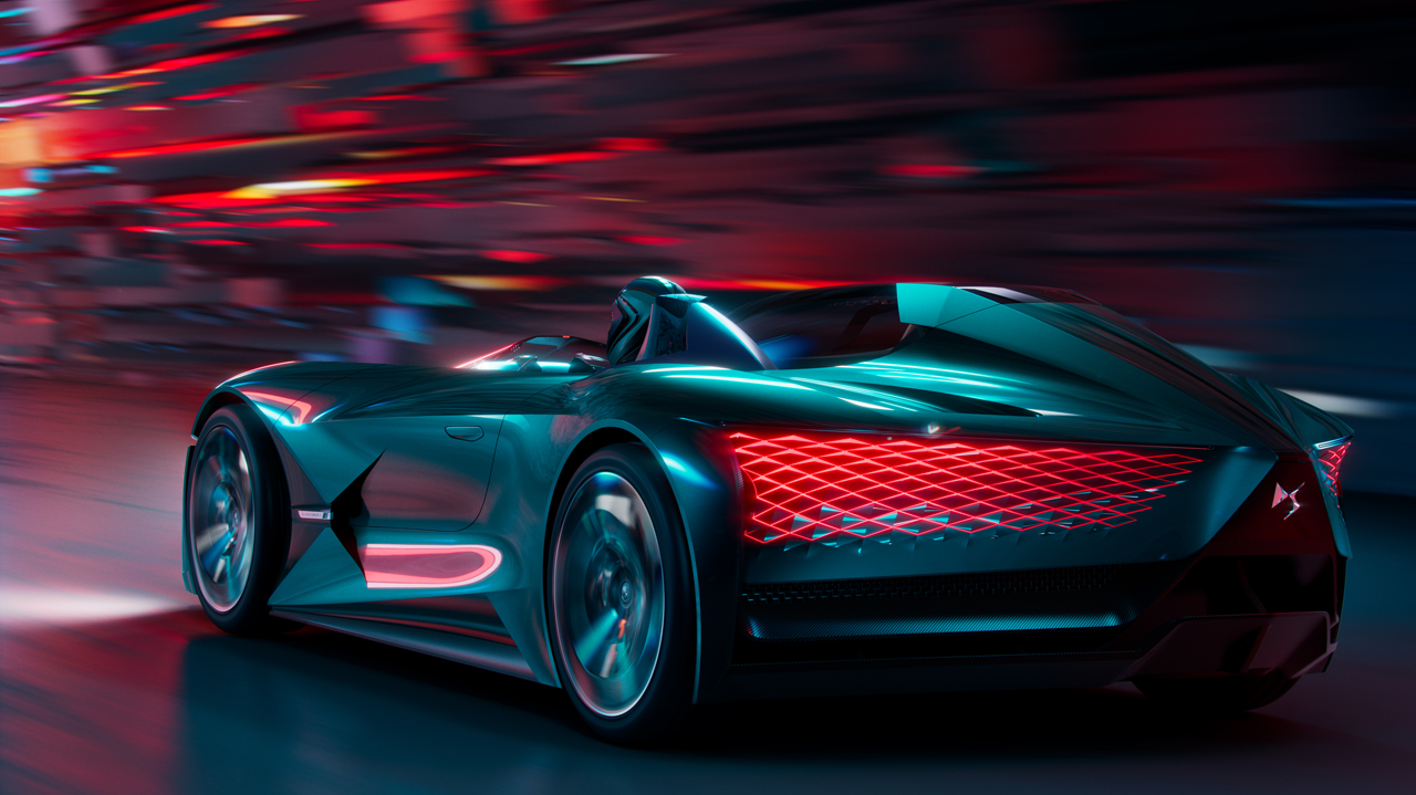 DS droomt met de X E-Tense al over 2035.