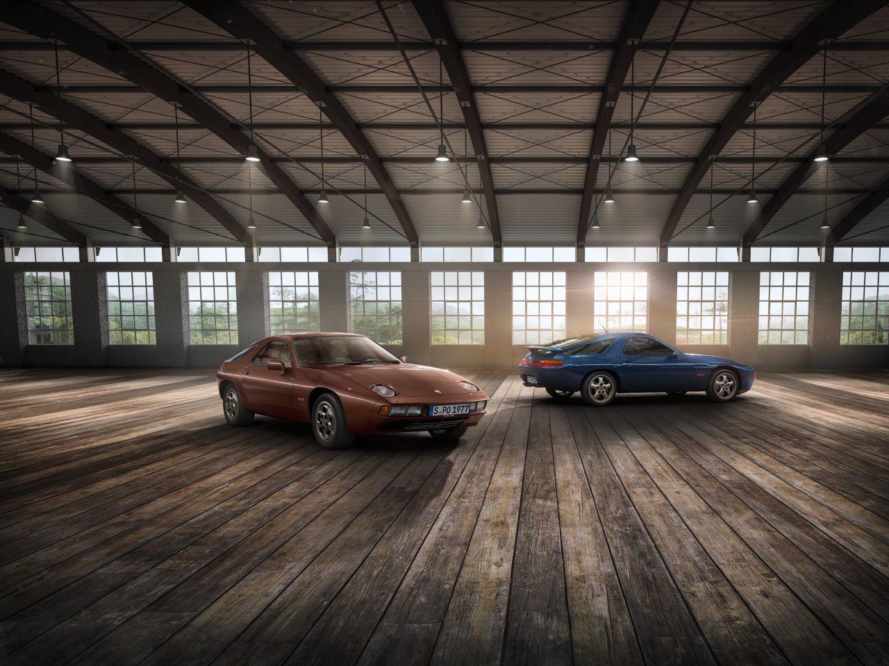 Het is de dag van de autonamen en Porsche haalt hiervan enkele voorbeelden aan.