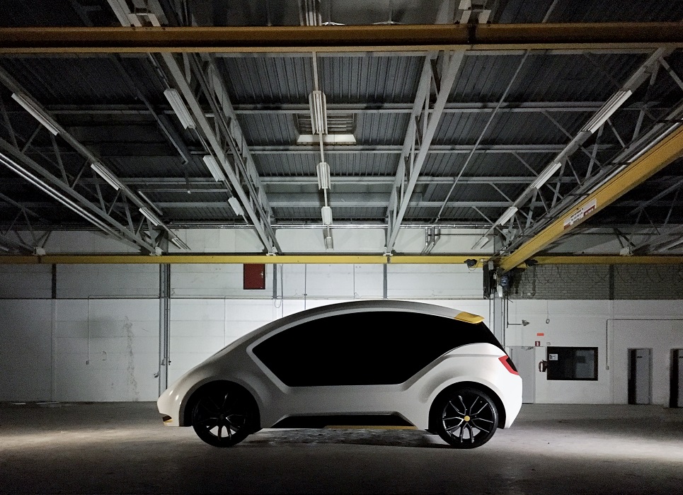 De Amber One is volgens de makers de ideale deelauto en is onderdeel van een ambitieus en uitgebreid autodeelproject. Er zijn echter een aantal kanttekeningen.