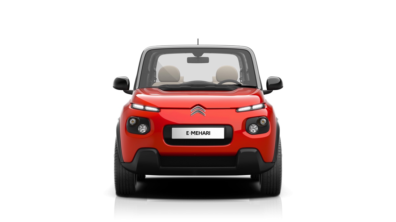 Citron laat Mehari herleven als E-Mehari en gebruikt daarvoor het design van de C4 Cactus en de elektromotor van Bollor.