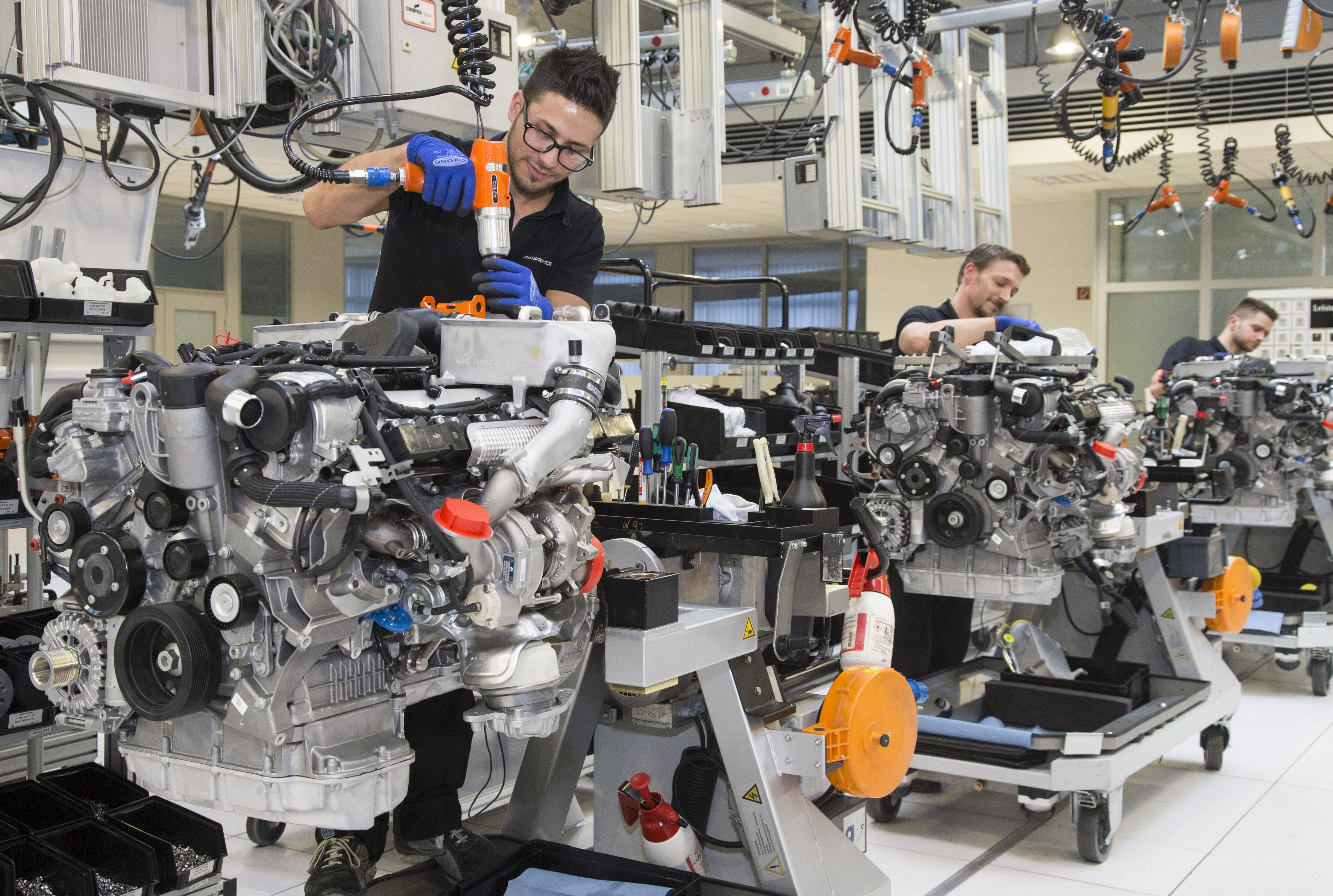 Mercedes verplaatst productie AMG biturbo V12 motoren naar Mannheim.