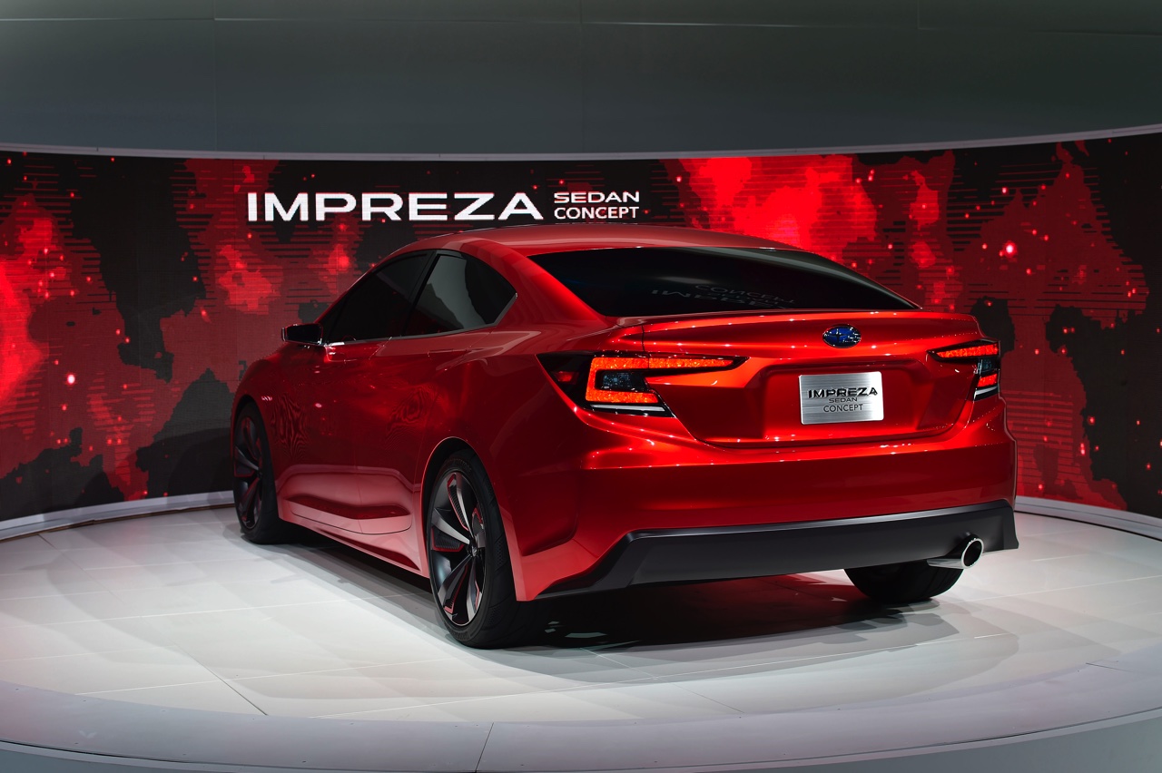 De Subaru Impreza Sedan concept laat zien hoe de Subaru-modellen van de toekomst er uit kunnen gaan zien.
