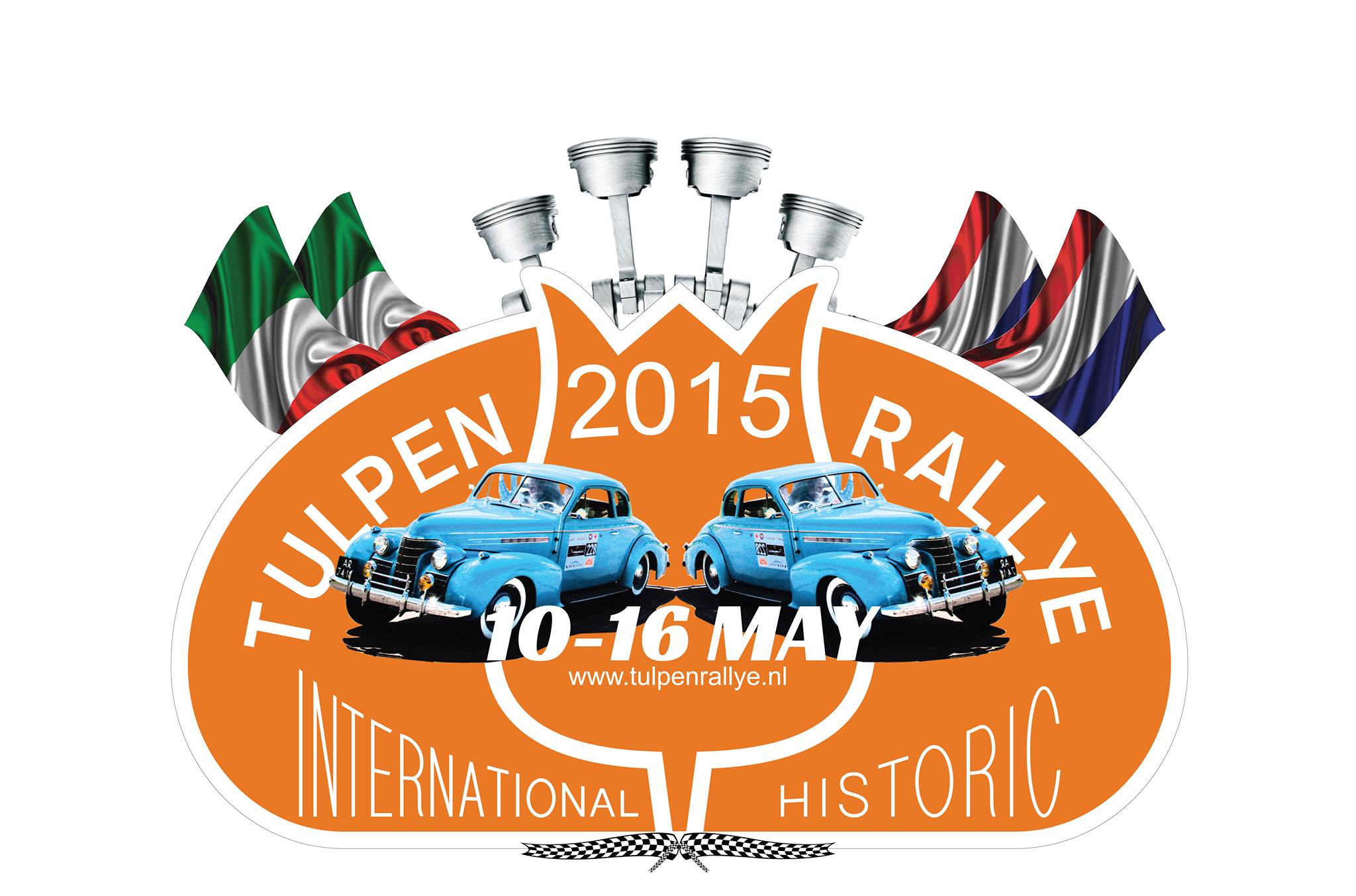 Tulpenrallye Proloog met keuringsdag voor alle equipes op 25 april 2015 bij Athlon Car Lease in Almere.