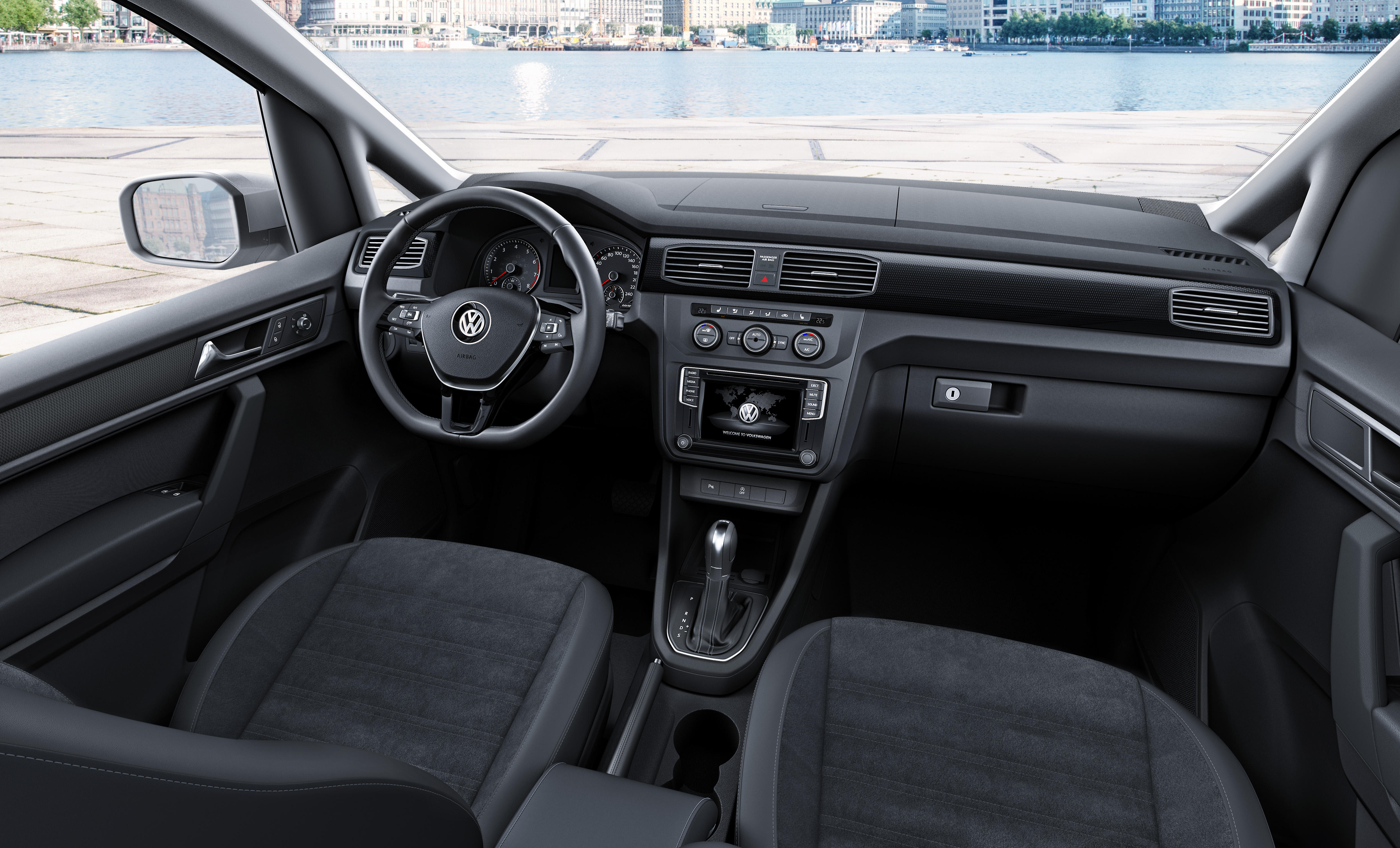 Introductie nieuwe Volkswagen Caddy bedrijfswagen nu digitaal, maar live op de Autosalon van Genve.