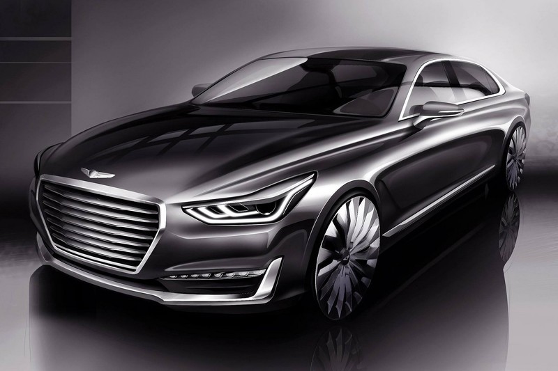 Kia en Hyundai werken beiden aan een nieuw vlaggenschip. Terwijl Kia daarvoor de Cadenza voorstelt, kiest Hyundai voor het merk Genesis met de G90.