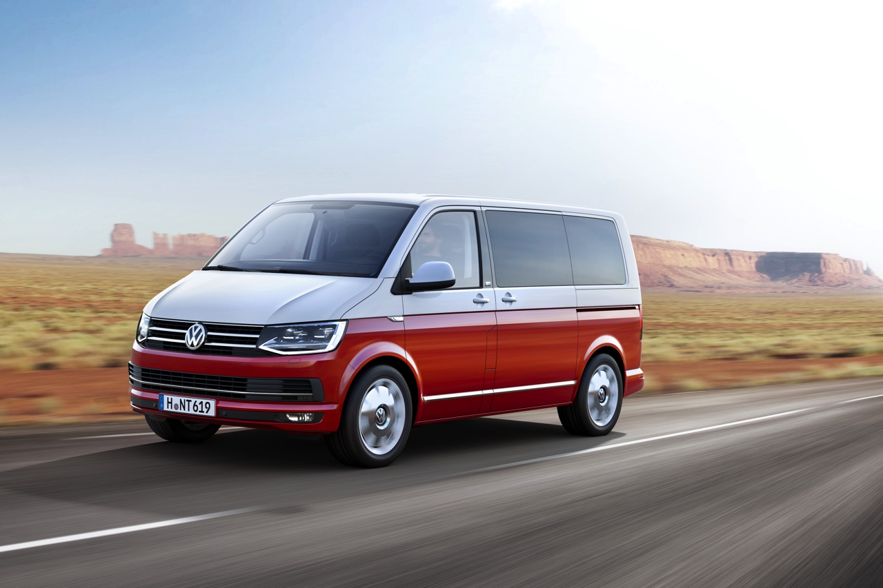 Introductie nieuwe Volkswagen Transporter en Multivan, de T6 generatie ziet het licht in Amsterdam met allerlei innovaties op gebied van comfort en veiligheid.