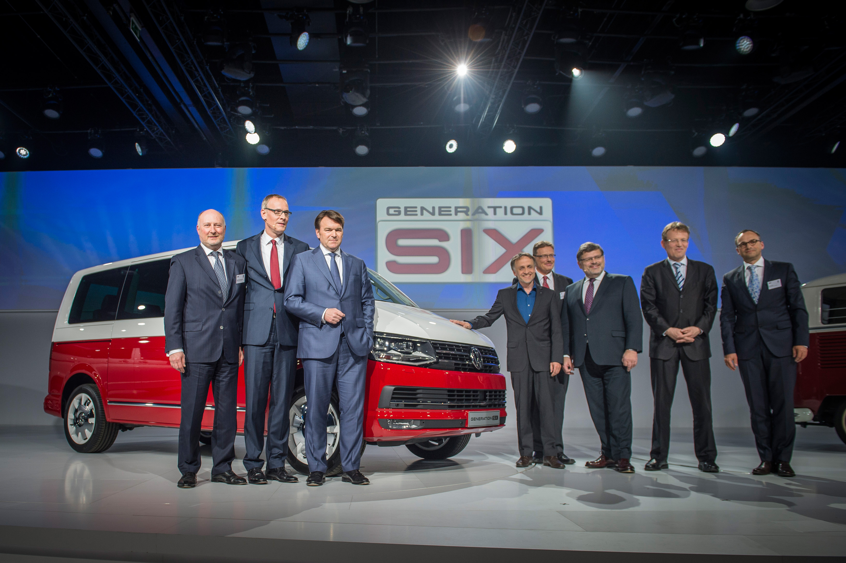 Introductie nieuwe Volkswagen Transporter en Multivan, de T6 generatie ziet het licht in Amsterdam met allerlei innovaties op gebied van comfort en veiligheid.