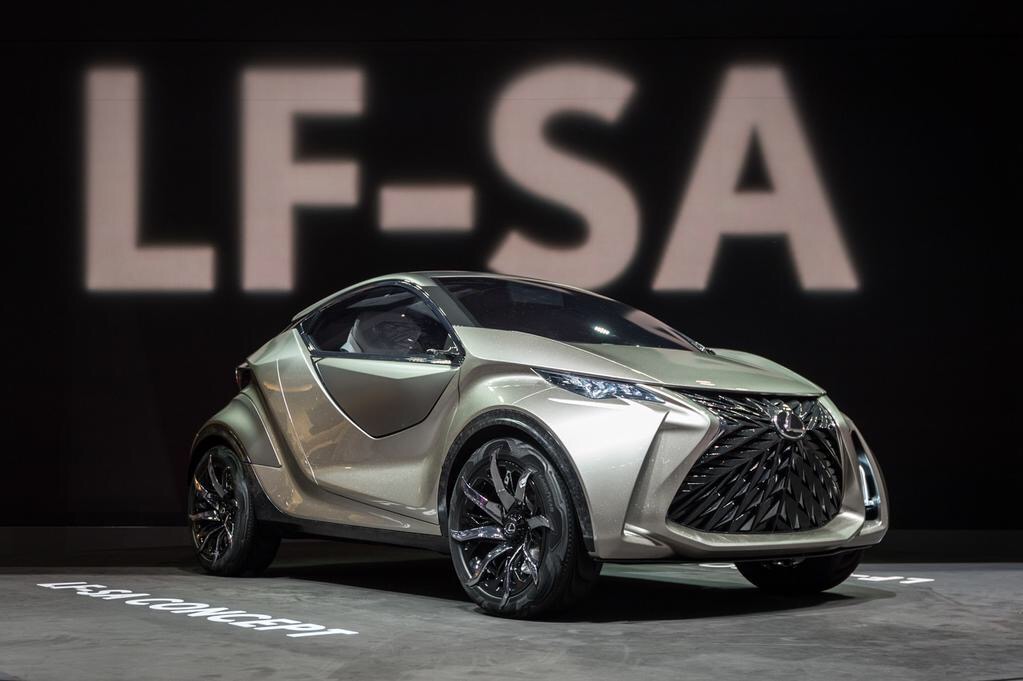 Lexus presenteert LF-SA Concetp als Future Small Adventurer en dus een voorbode van een compacte stadsauto. Het studiemodel staat op de Autosalon van Genve 2015.
