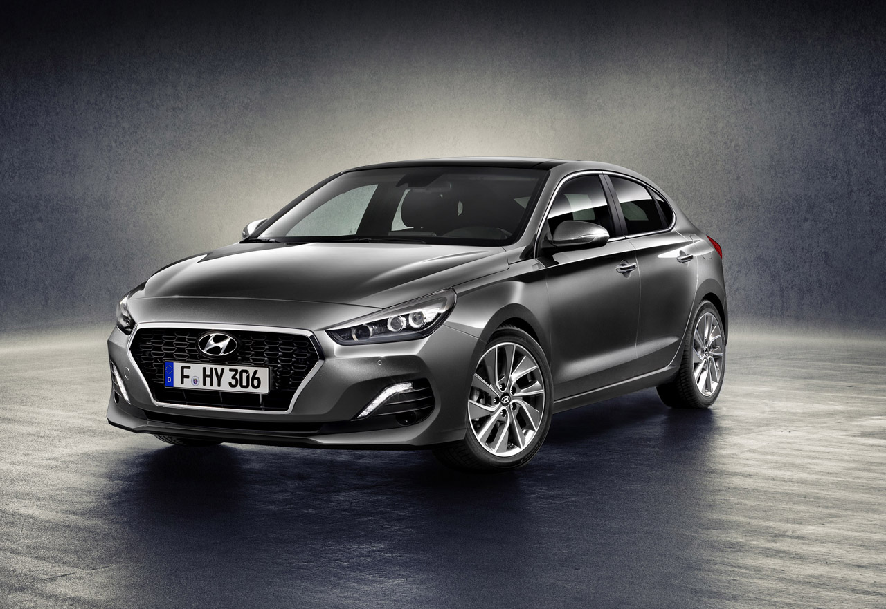 De derde carrosserieversie van de nieuwe Hyundai i30 is de fastback die begin volgend jaar verschijnt.